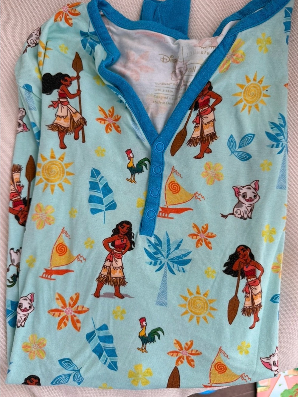 Disney x Little Sleepies Moana Women’s PJ Top